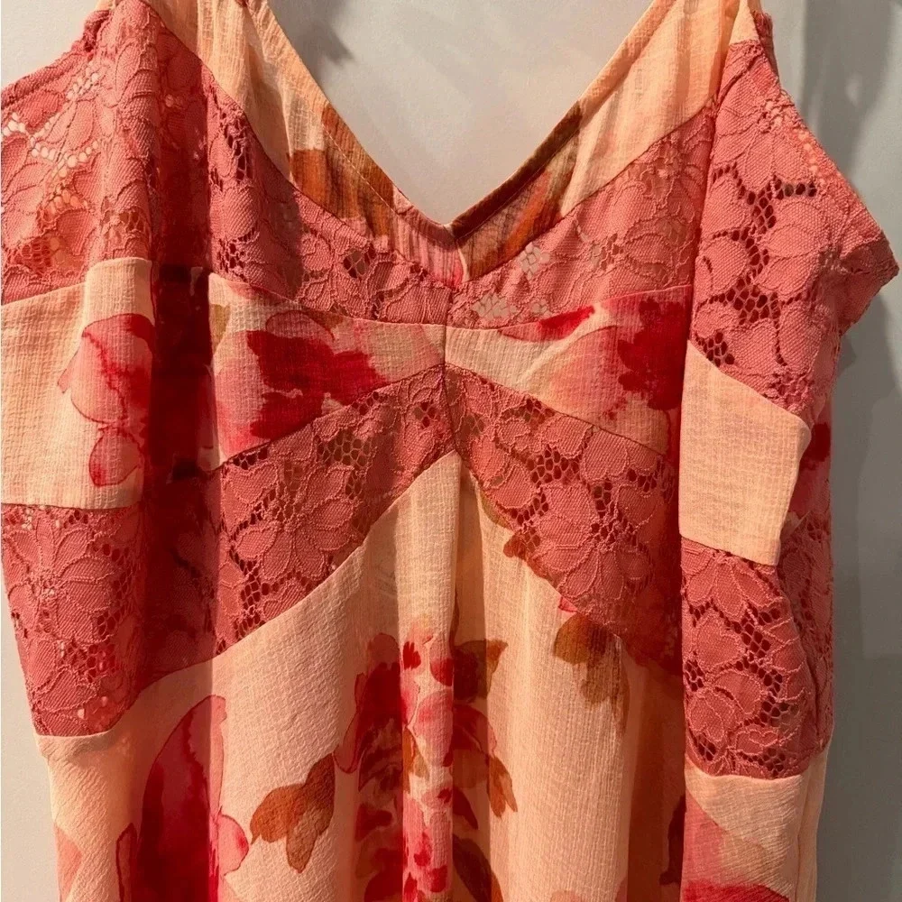 🍀 FREE PEOPLE NWOT MONDAY MORNING TRAPEZE SLIP DRESS